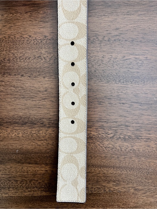 Coach Women’s Signature Belt with Double C Buckle Size Small main image 4